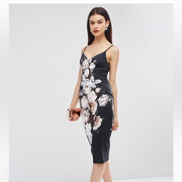 ASOS Dresses & Skirts - ASOS Black Floral Dress